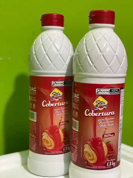Cobertura de morango 1,3kg