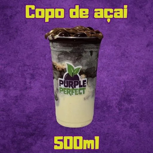 Monte seu açaí : copo 500 ml