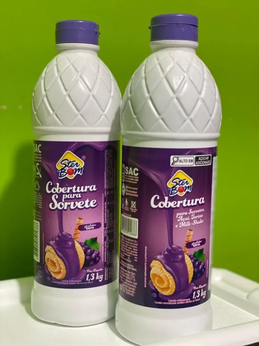 Cobertura de uva 1,3kg