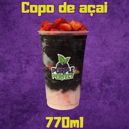 Monte seu açaí : copo 770 ml
