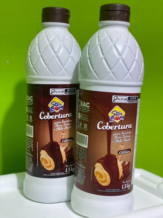 Cobertura de chocolate 1,3kg